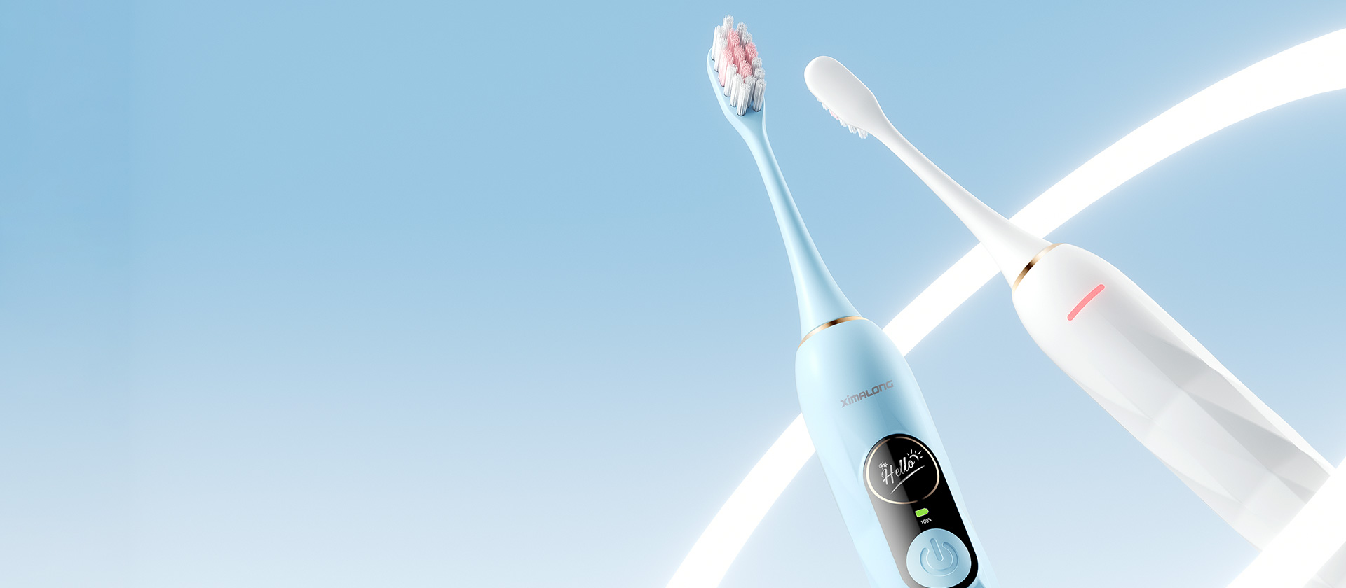 V3 color screen sonic electric toothbrush